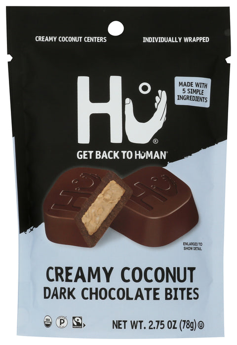 Creamy Coconut Dark Chocolate Bite, FT Org, 2.75 oz
