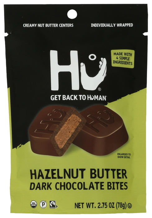Hazelnut Butter Dark Chocolate Bite, FT Org, 2.75 oz