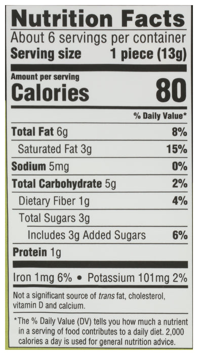 Hazelnut Butter Dark Chocolate Bite, FT Org, 2.75 oz
