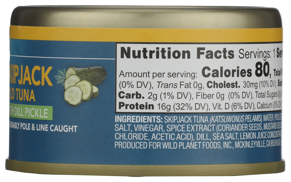 Skipjack Wild Tune, with Dill Pickle, 3 oz