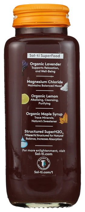 Superfood Hydration, Lavender Magnesium SuperAde, Org, 14.9 fl oz
