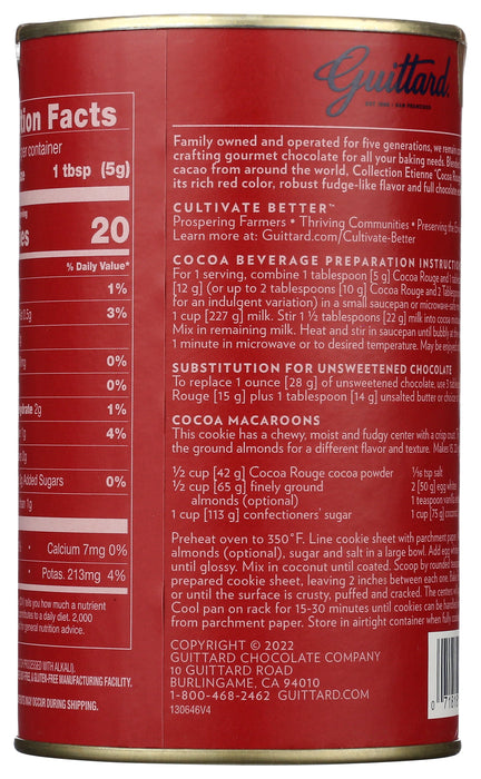 Cocoa Powder 100%, Unsweetened, 8 oz