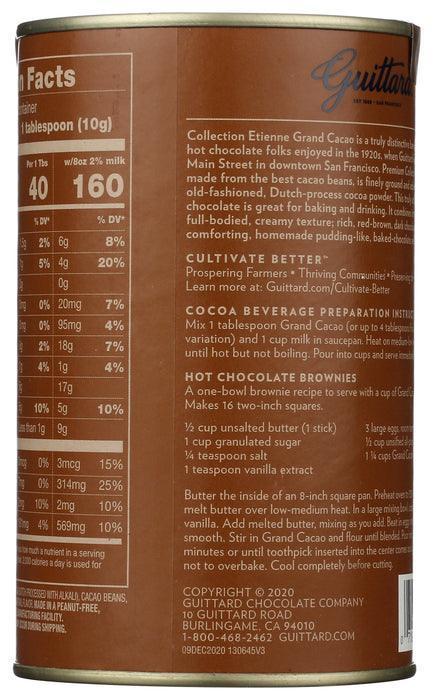 Sweet Ground Chocolate 53%, Sweetened, 10 oz