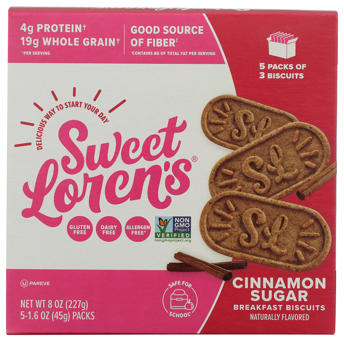 Cinnamon Sugar Breakfast Biscuits 5pk, 8 oz