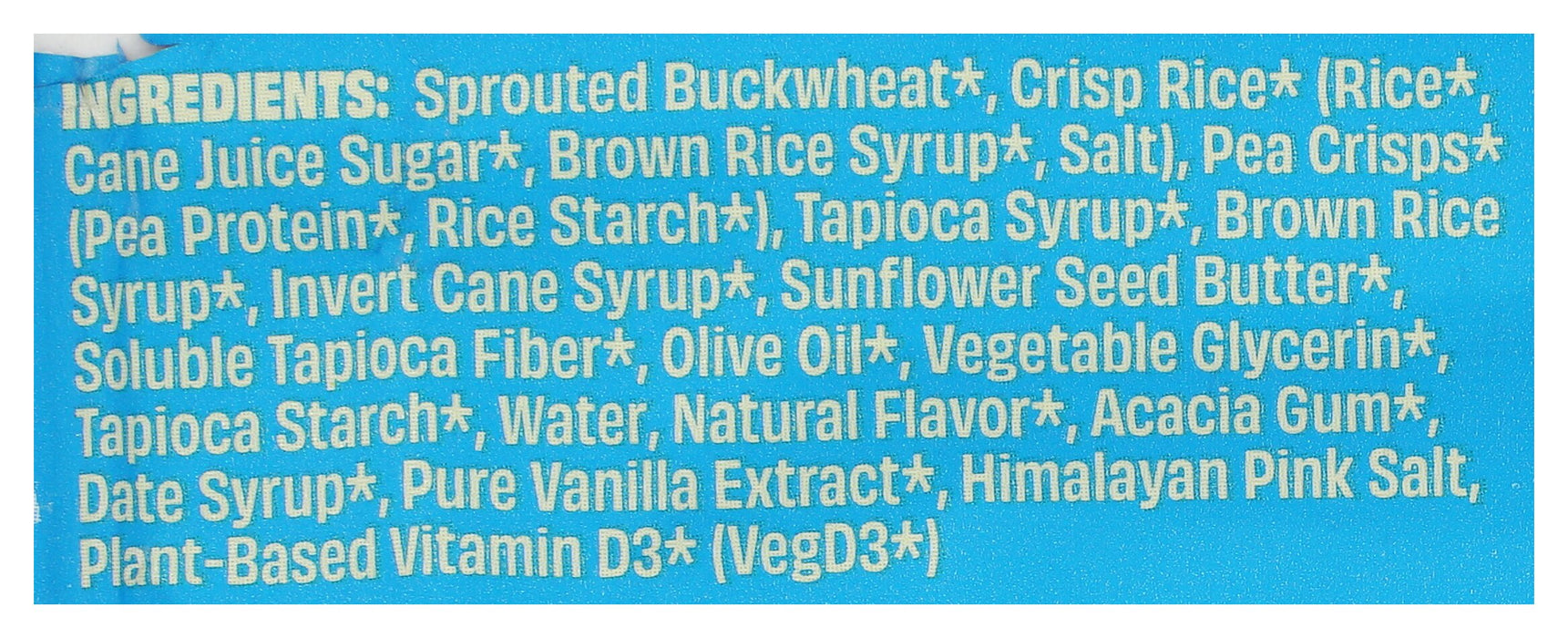 Sprouted Crispy Treats 5 bars, Original, Org GF, 4.4 oz