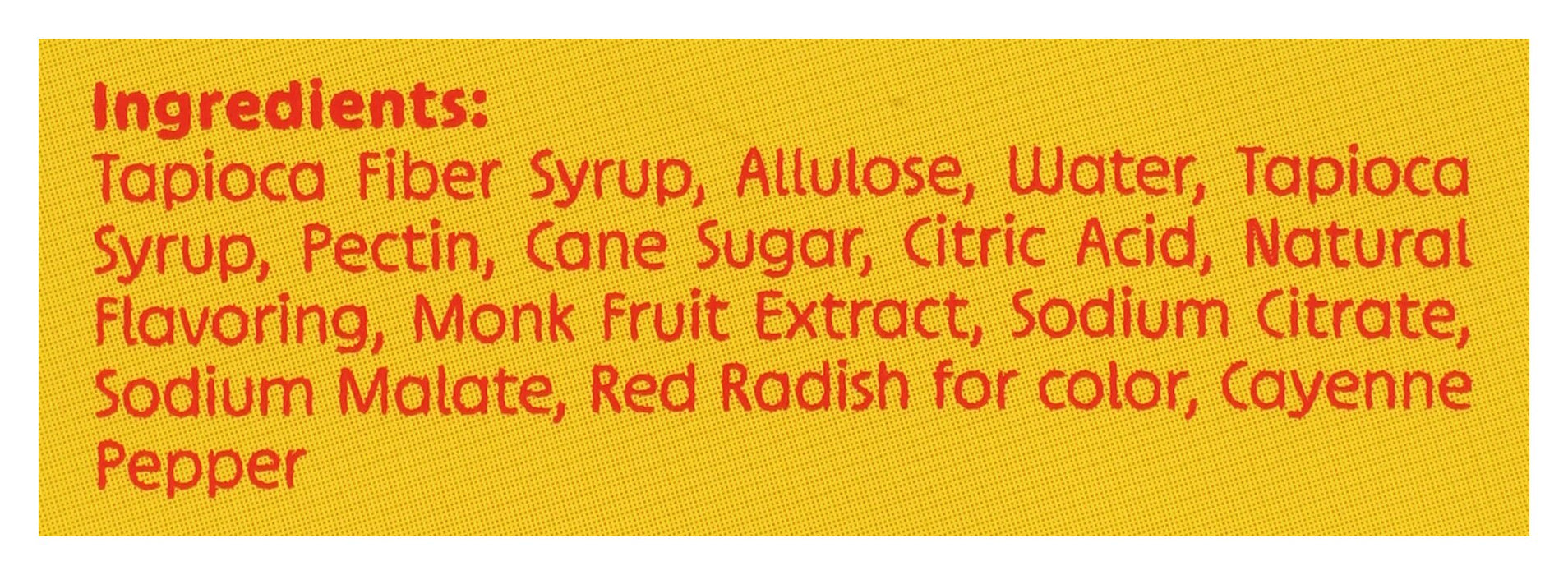 Spicy Mango Guava Gummy Candy, 1.8 oz