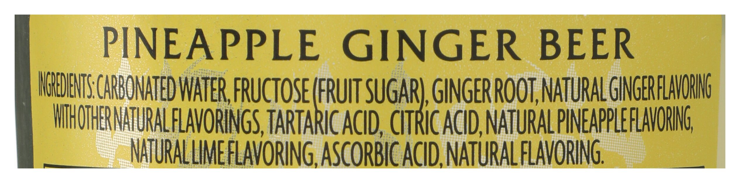 Pineapple Ginger Beer, 4/6.8 fl oz