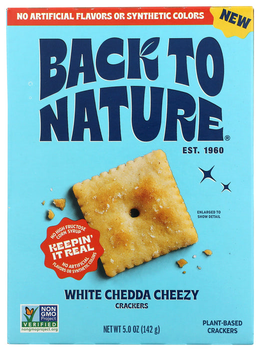 White Chedda Cheezy Crackers, 5 oz