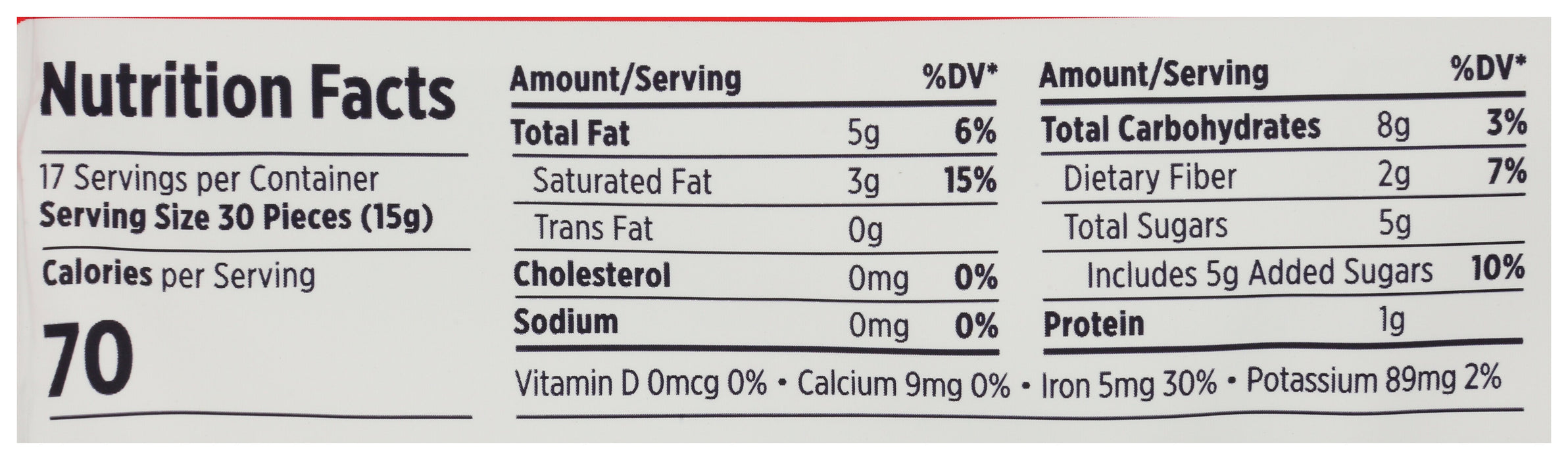Extra Dark Chocolate Chips 63% Cacao, FT, 9 oz