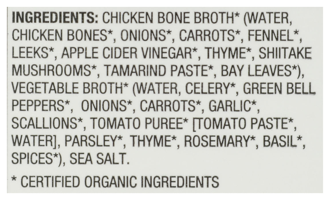 Classic Chicken Bone Broth, Org, 32 oz