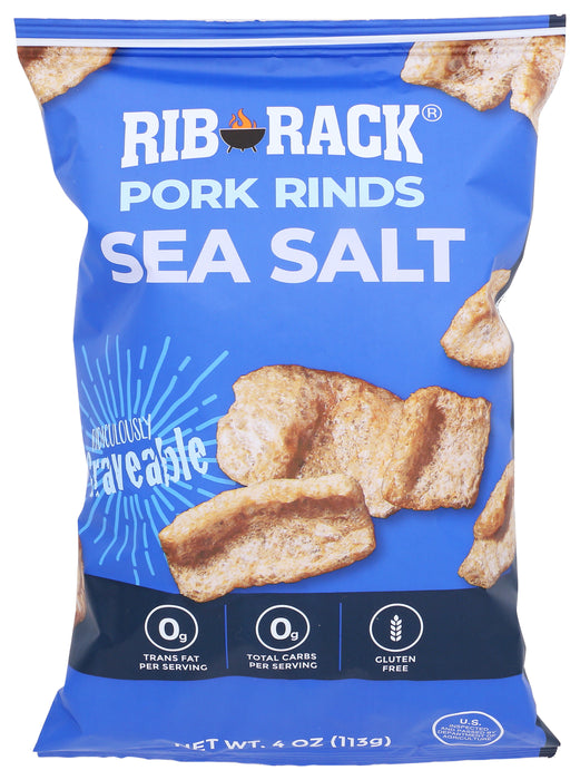 Pork Rinds, Sea Salt, 4 OZ