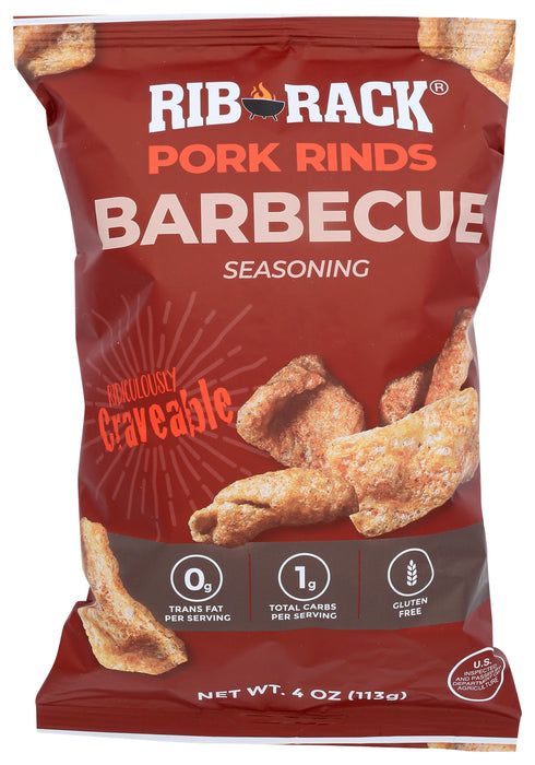 Pork Rind, Barbecue, 4 oz