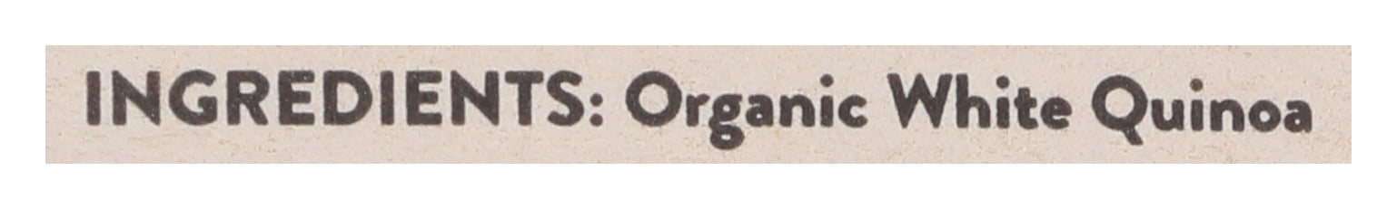 White Quinoa, FT Reg Org, 12 oz