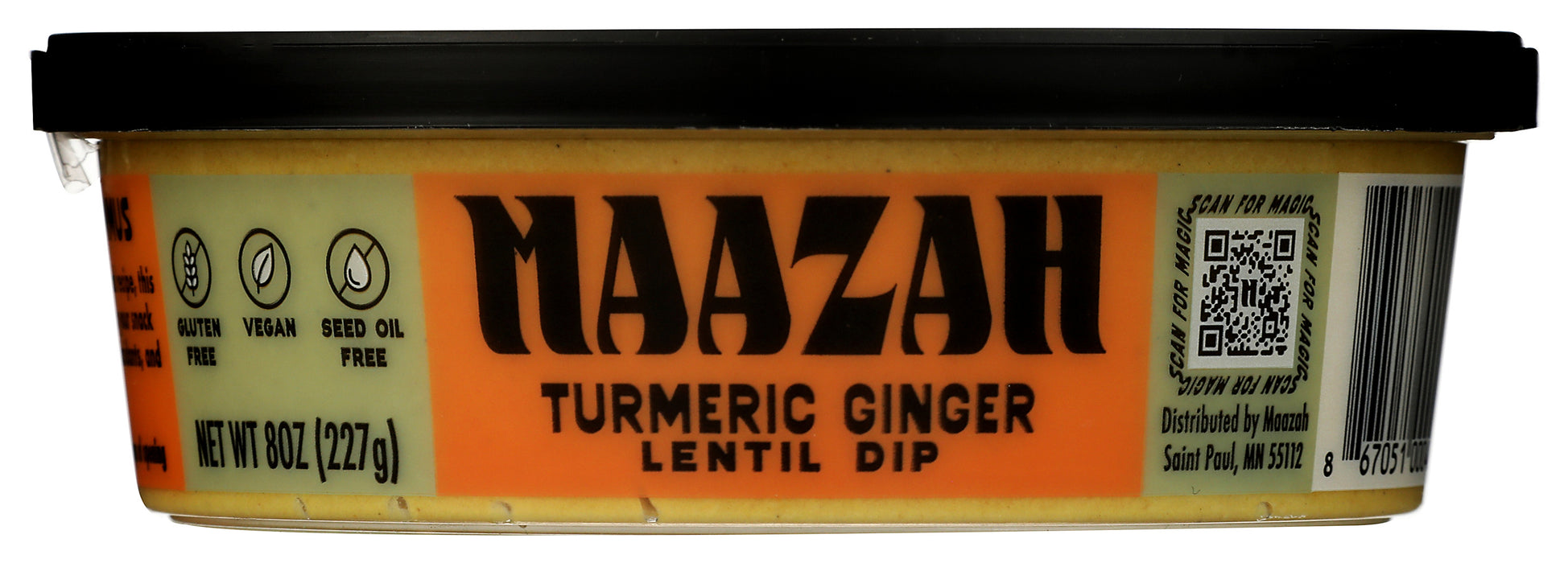 Turmeric Ginger Lentil Dip, 8 oz