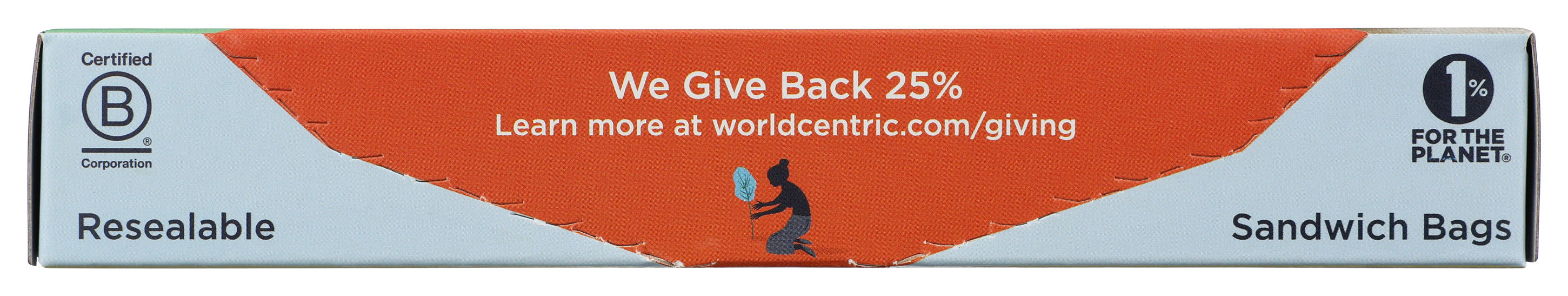 Sandwich Bag Compostable, 20 ct
