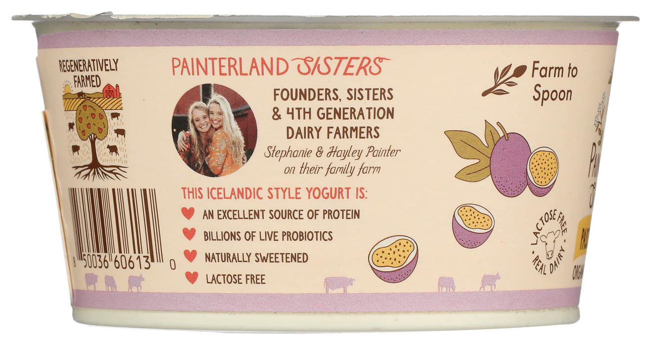 Skyr Yogurt, Passion Fruit, Org, 5.3 oz