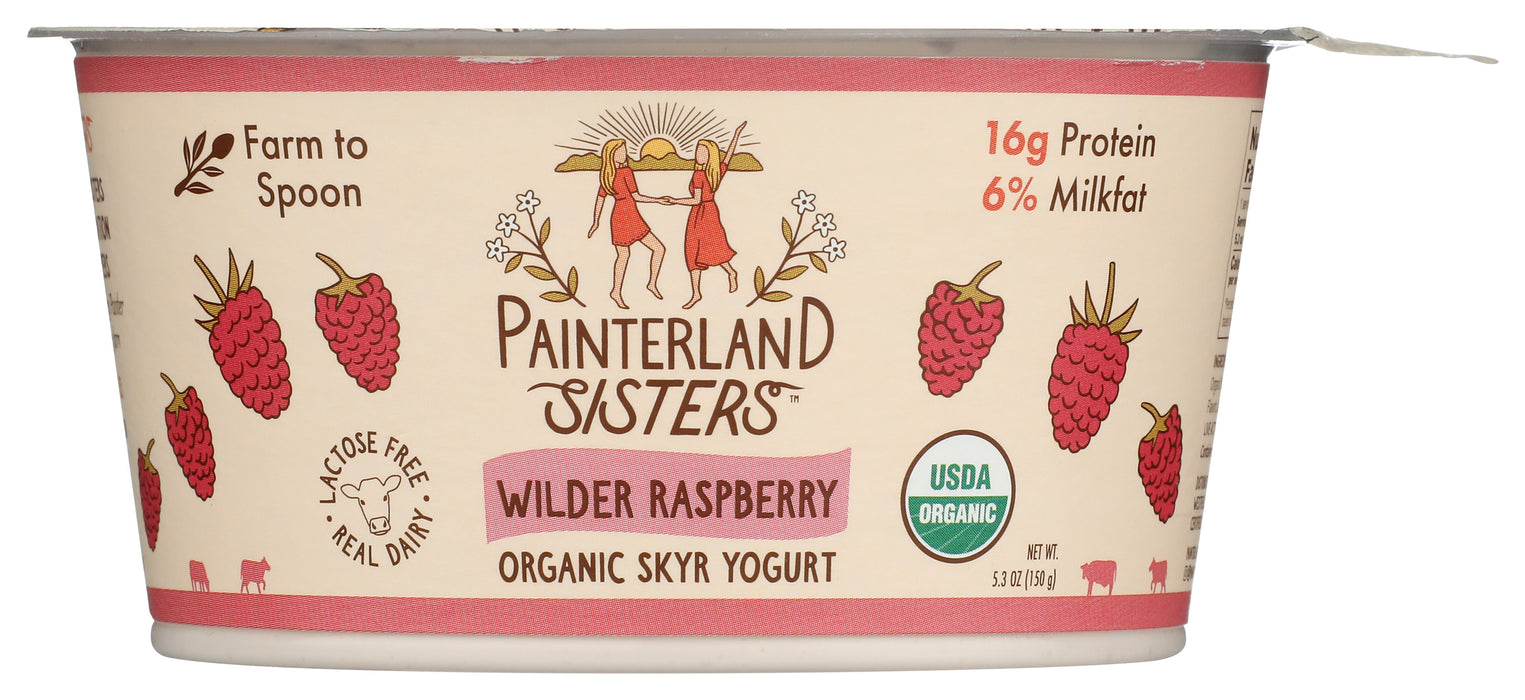 Skyr Yogurt, Wilder Raspberry, Org, 5.3 oz