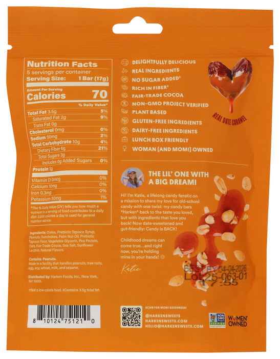 The Lil' Nutty One Superfood Candy Bars, 3 oz