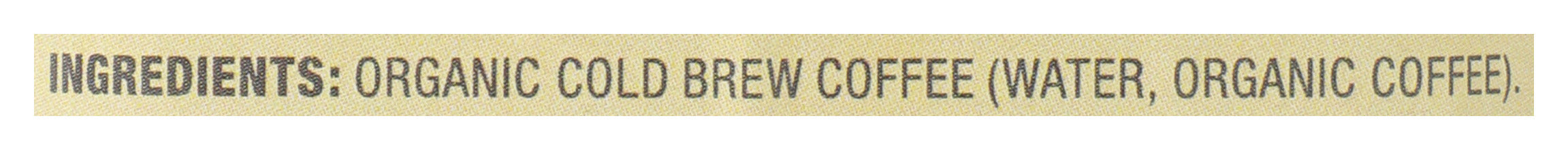Cold Brew Concentrate, Ethiopia, Org, 25.4 fl oz