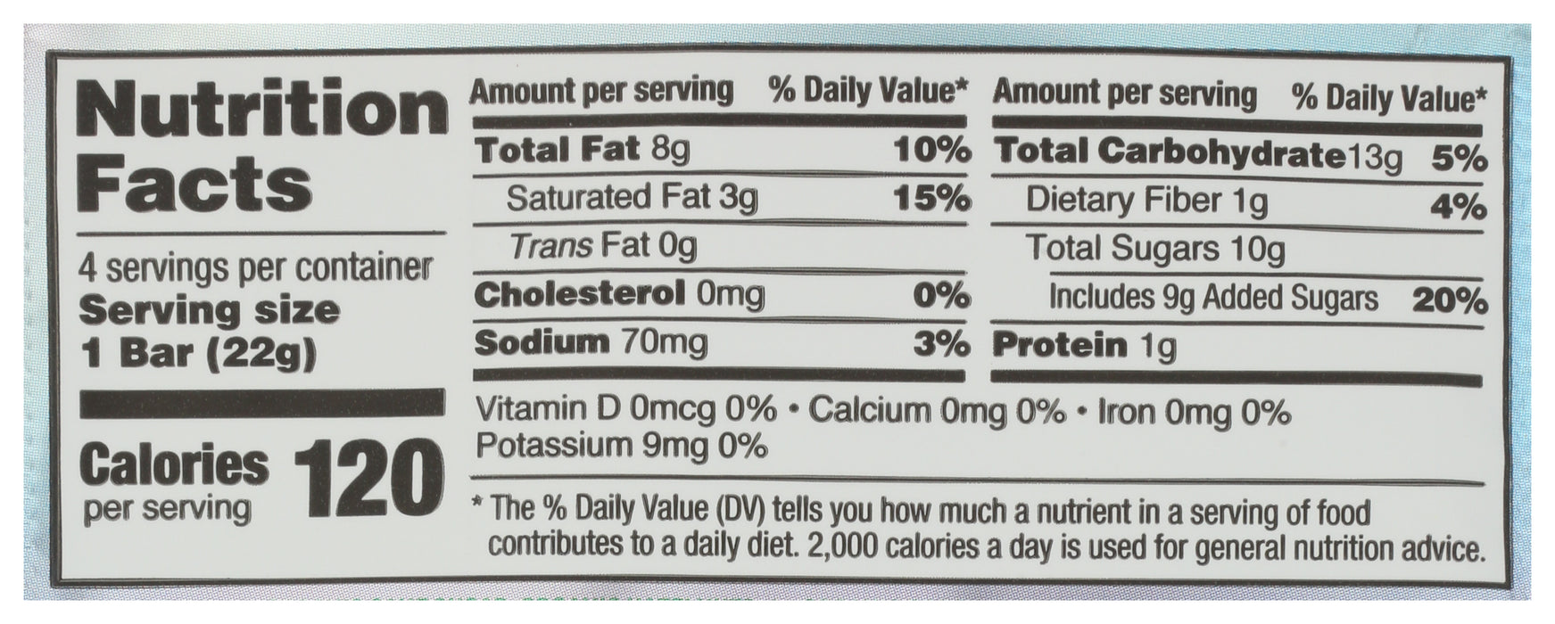Salted Candied Hazelnut Truffle Bars 4ct, FT GF Org, 3.1 oz