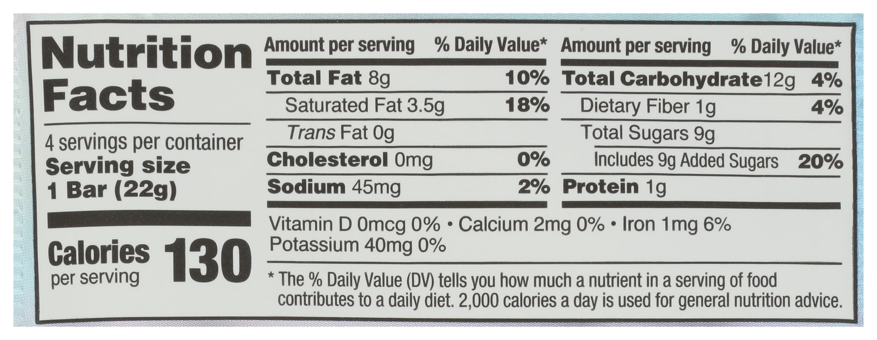 Salted Candied Hazelnut Truffle Layer Bars 4ct, FT GF Org, 3.1 oz