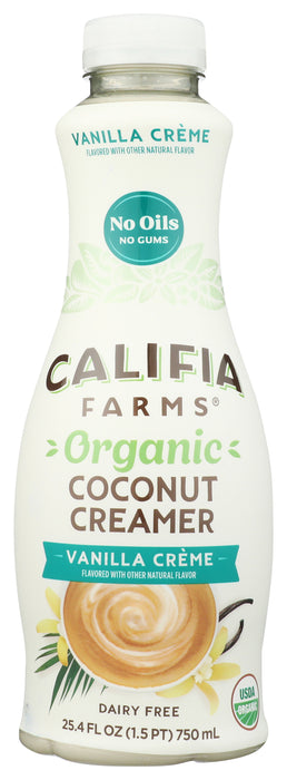 Vanilla Creme Coconut Creamer, DF Org, 25.4 fl oz