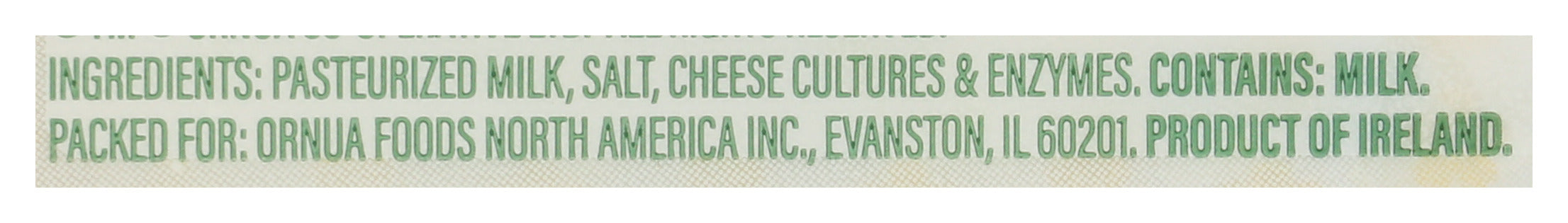 Dubliner Cheese, Grass Fed Cows Milk, 7 oz