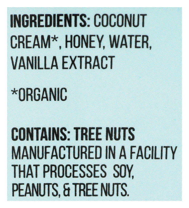 DF Frozen Dessert Sweetened w/ Honey, Madagascar Vanilla, DF, 16 oz