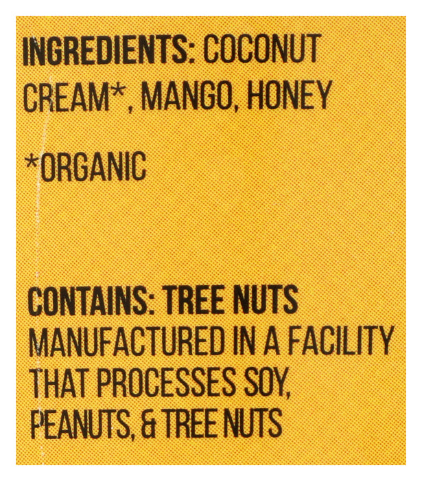 DF Frozen Dessert Sweetened w/ Honey, Mango, DF, 16 oz