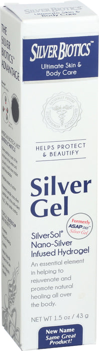 Silver Biotics, Silver Gel, 1.5 floz