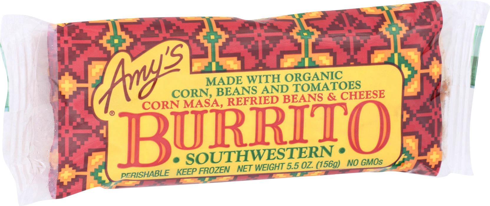 Southwestern Burrito, Org, 5.5 oz