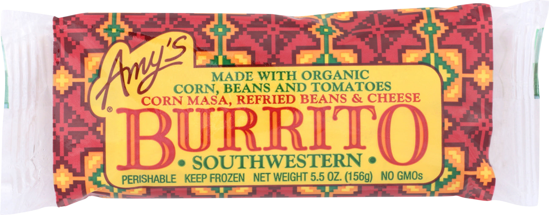 Southwestern Burrito, Org, 5.5 oz