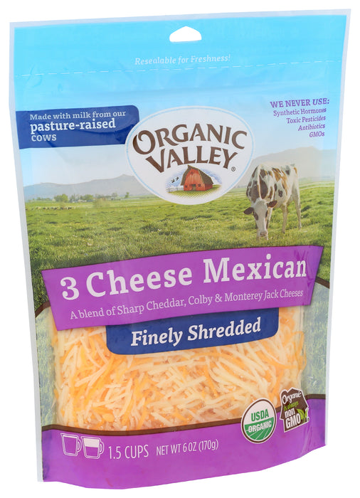 Mexican Cheese Shred, Org, 6 oz