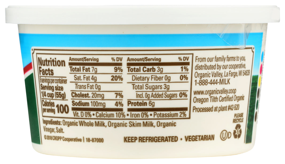 Ricotta Cheese, Org, 15 oz