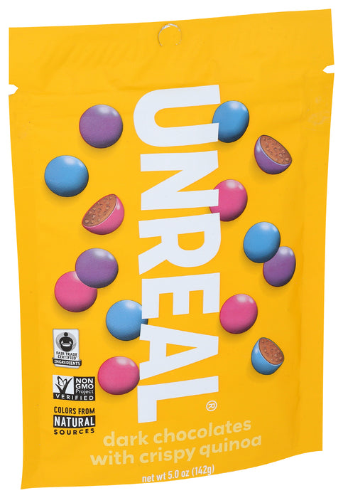 Dark Chocolate Gems with Crispy Quinoa, 5 oz