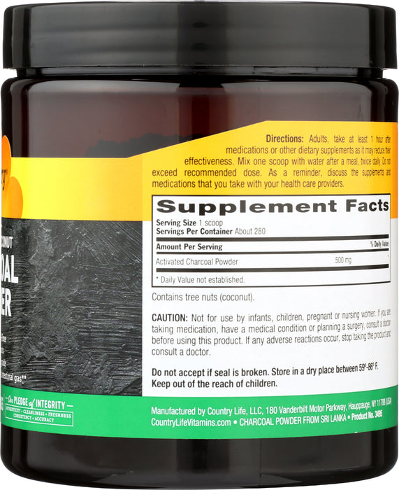 Activated Charcoal, Pwdr 141.7g