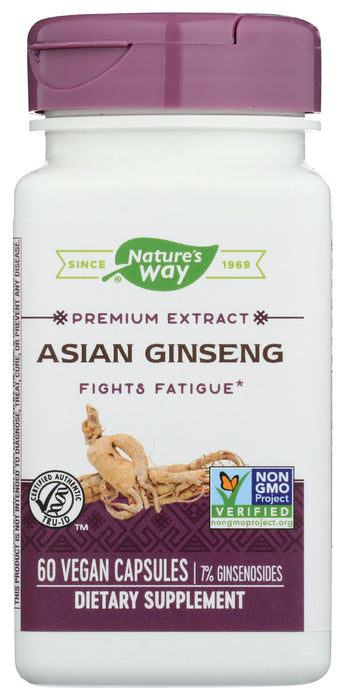 Asian Ginseng Extract, 60 vcap