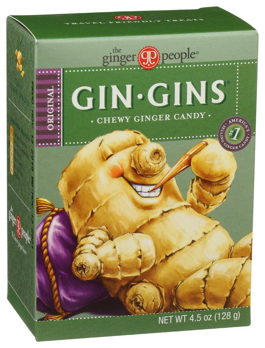 Gin Gins, Original Chew Box, 5 oz