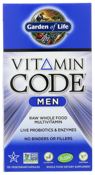 Vitamin Code Men's Multi, 120 cap