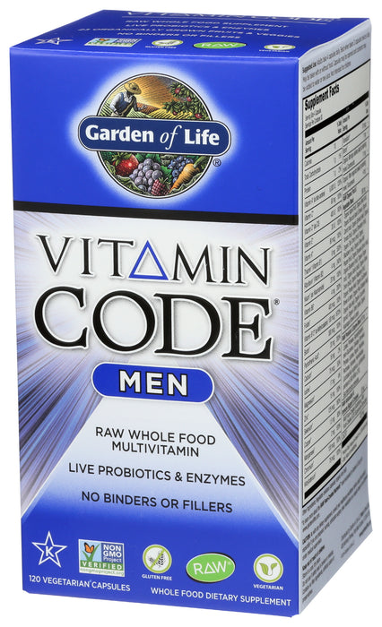 Vitamin Code Men's Multi, 120 cap