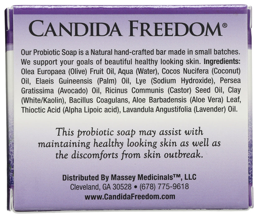 Candida Freedom, Lavender Bar, 4 oz