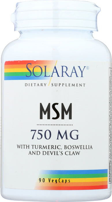 MSM, 750mg, 90 vcap