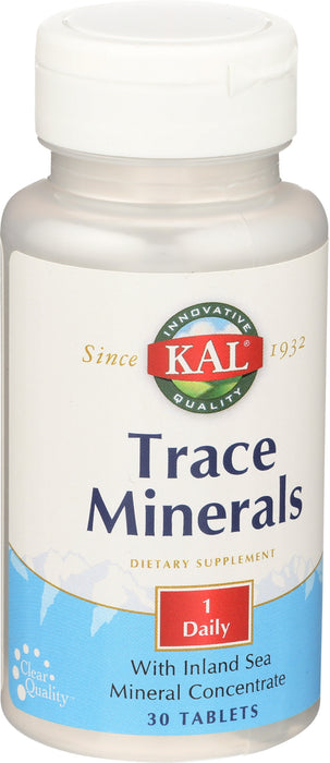 Trace Minerals, 30 tab