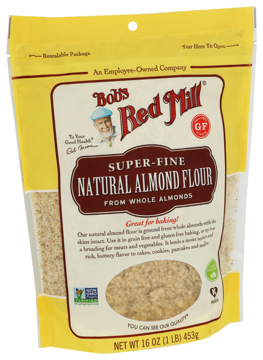 Almond Flour, Natural, 16 oz