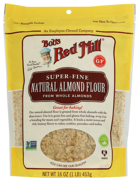 Almond Flour, Natural, 16 oz