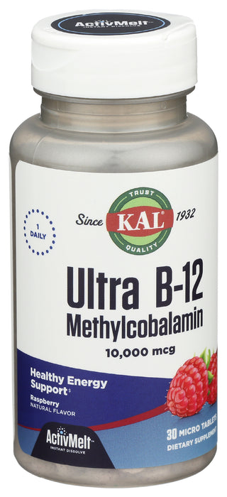 Ultra B-12, 10,000 mcg, 30 mic tab