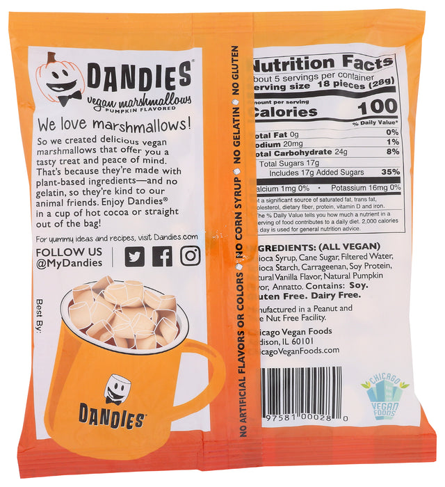 Pumpkin Mini Marshmallow, Vegan, 5 oz