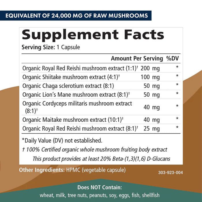 MyPure MYcoMune 4X, 60 vcap