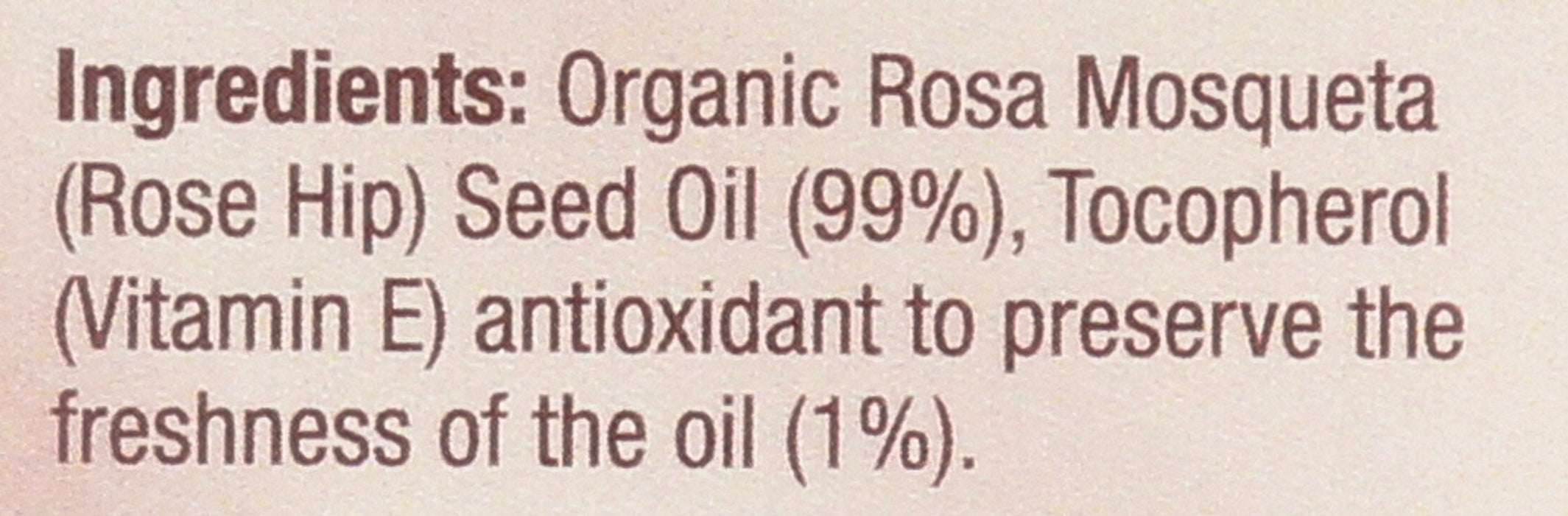 Rosehip Oil, Org, 4 fl oz