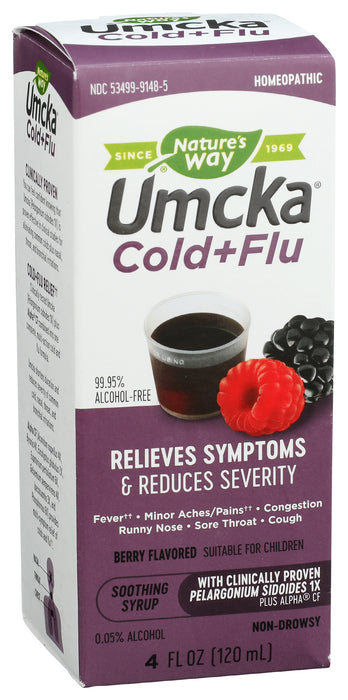 Umcka Cold And Flu, Berry, 4 floz